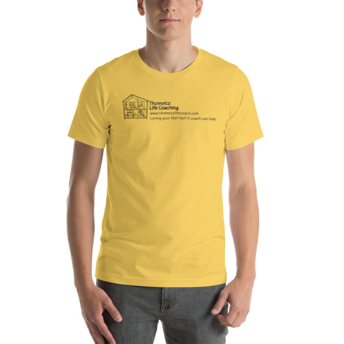 Thometz Llife Coaching Short-Sleeve Unisex T-Shirt - Image 4
